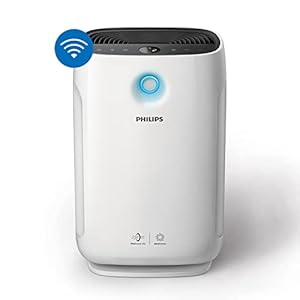 Philips Series 1000i Luftreiniger – App-Steuerung, entfernt Pollen, Staub, Viren und Aerosole** in Räumen mit bis zu 63 m², 5 Geschwindigkeitsstufen, Sleep-Modus (AC2889/10)