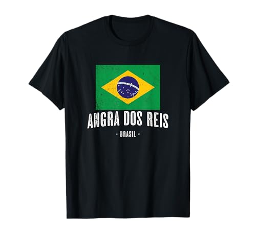 Ciudad de Angra dos Reis, Brasil | BR Bandera Brasileña Merch - Camiseta
