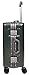 Imagen de maleta rígida con cuatro ruedas multidireccionales