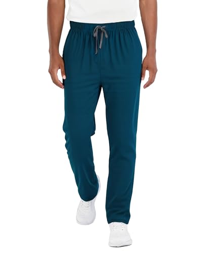 Men's Sport Casual Pants with Elastic Waist and Pockets