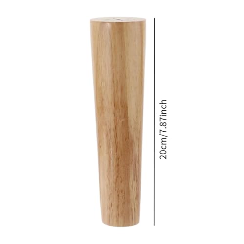 Patas de madera de 20 cm para elevar sofás y facilitar la limpieza en casa 4