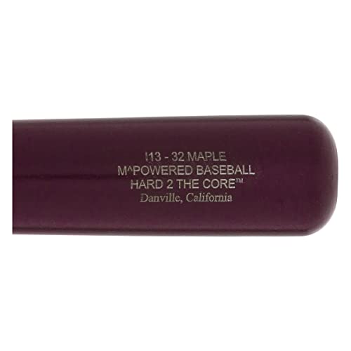 M^powered H2Tc™ Pro Maple Wood Baseball Bat: H2Tci13 32 Inch #TOP4