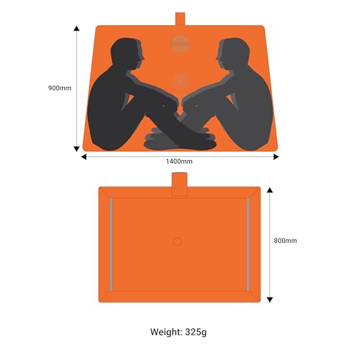 Abri de survie compact et imperméable pour l'alpinisme - 5