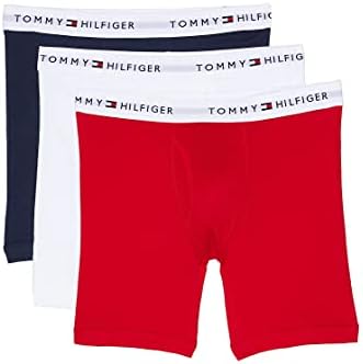 Tommy Hilfiger mens Underwear Cotton Classics 3-pack Boxer Brief Boxer Briefs