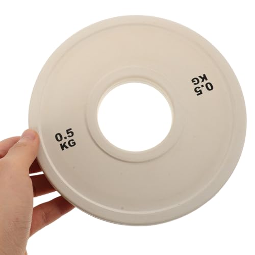 INOOMP Mudança De Placas De Peso 0. 5Kg Placas Amortecedoras De Borracha Placas De Inserção De Levan