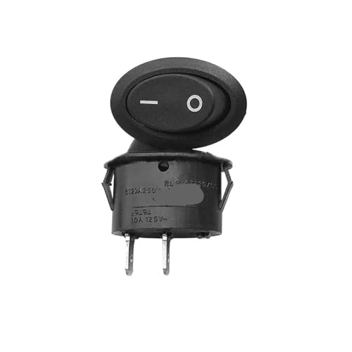 Interrupteur à bascule RL3-6 ovale de rechange pour petit électroménager