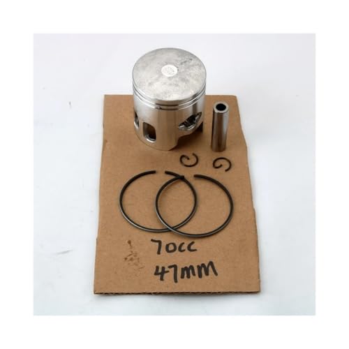 Kit de pistón de 47mm para scooter SR50 de 2 tiempos y cilindrada de 70cc