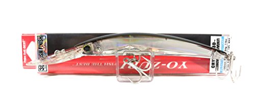 Yo-Zuri Crystal 3D Minnow Deep Diver Lure, Silver Black, 5-1/4-Inch, 5-1/4 Inches - Image 2