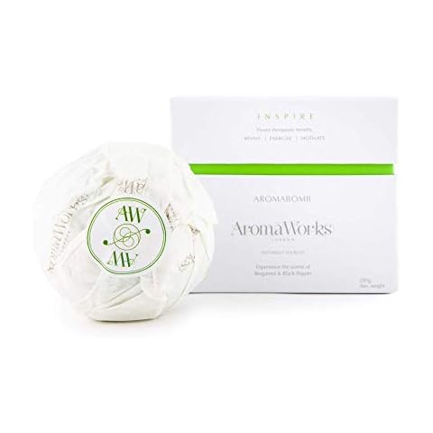AromaWorks Inspire AromaBomb Bath Bomb - Revive & Energize Cover