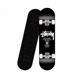 AKAW! コンプリートスケートボード　BLACK ダークスター スケートボード｜コンプリート - 南国スケボー