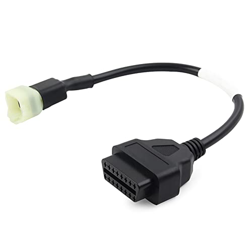 Fsfy 6Pins Obd Scanner Diagnostic Tool Adapter Cable Connector, Code Reader Cable For Kawasaki Z900/900Rs 2017+, Zx10R 2016+, Zx14R/H2 2017+ #TOP4