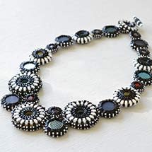 Miniatura 3 de Miyuki, 0.35 onzas, 14 de Tila. Gran surtido de colores. Cuentas de Tila Miyuki Quarter (Gunmetal Luster)