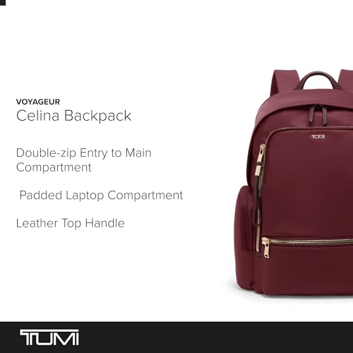 Image of Tumi Womens Celina Backpack Wine One Size