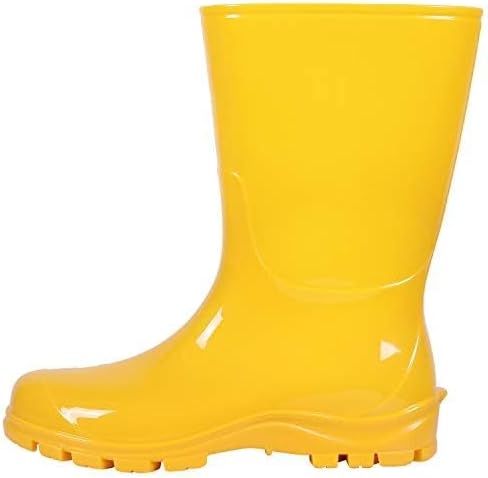 Asgard Women's Mid Calf Rain Boots Printed Waterproof Rubber Boots Short Garden Shose - Image 4