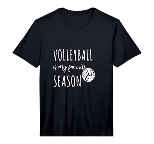 Mens Vollyball is My Favorite Season Volleyball Funny Graphic cl Performance T-Shirt