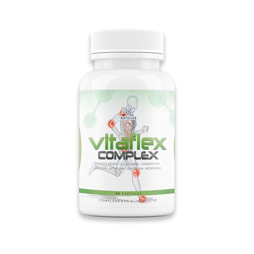Potente antinflamatorio y analgésico – Glucosamina, Condroitina, Cúrcuma, Boswelia, MSM, L-Metionina, Acacia de Japón. Elimina el dolor en articulaciones, músculos y huesos. 90 cápsulas.