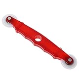 Garneck Aluminum Alloy Door Window Pulleys Screen Rolling Tool for Sliding Screens