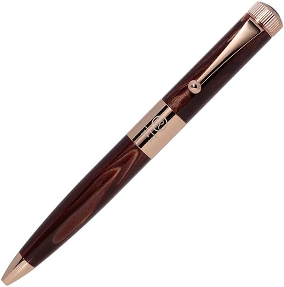 工房 楔 花梨瘤の万年筆(PILOTフォルカンk14ペン先付き) パイロット