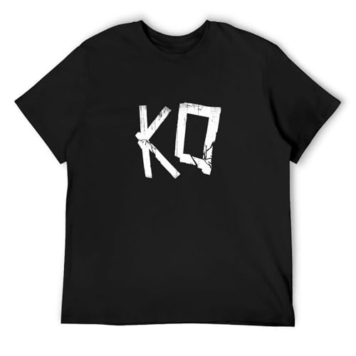 Cool tee Shirt Glorious Return Kevin Owens KO Casual Short Sleeve T Shirt Neck Punk Shirts Unisex Tees Black L