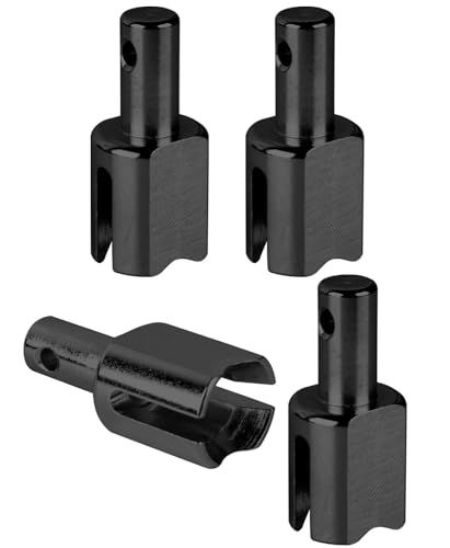 BRCatWPark RC Diff Outdrive Upgrades Part for 1/5 KRATON 8S BLX Outcast 8S BLX,4PCS Front/Rear Differential Outdrive Hop Ups,Black