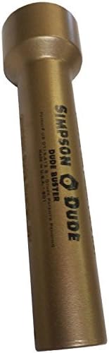 SD1 Simpson Dude Buster 1-5/8" Socket for 1" Bolt with 1/2" Drive