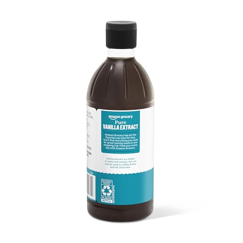 Image of Amazon Grocery, Pure Vanilla Extract, 16 Fl Oz