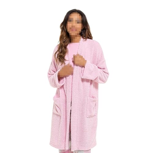 Robe de chambre en polaire pour femme ample et texturée du 36 au 50