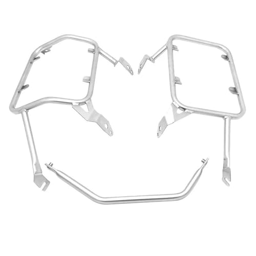 Supports de mallette moto F750GS pour stabiliser le chargement lourd sans déformer le cadre
