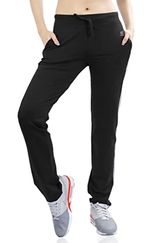 Image of Women's Cotton Running Track Pant with Zipper Pockets