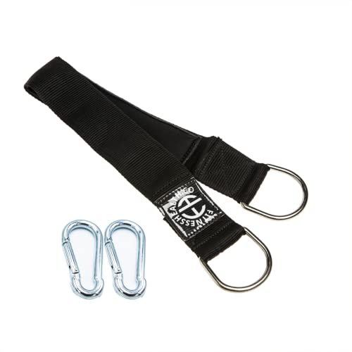 Fitness Health Correa de entrenamiento para gimnasio de fitness, extensión para entrenamiento de suspensión, accesorio de poste de cuerda de batallaanclaje de pared, kit de entrenamiento para