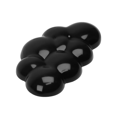 Gel Cloud Mouse Wrist Rest, Cute Wrist Support and Arm Support for Mouse Rest Typing Pain Relief，Suitable for Office/Computer/Laptop/Gaming (Transparent Black)