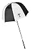 DrizzleStik Flex - Golf Club Umbrella (Black/White)
