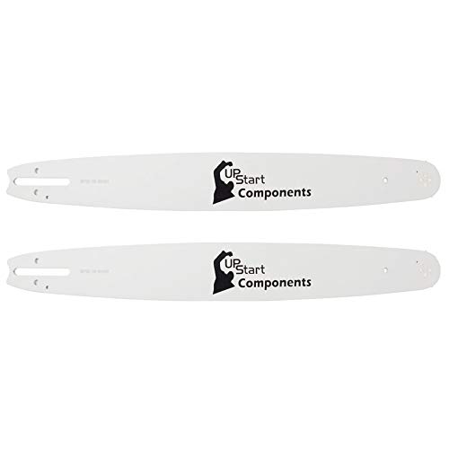 UpStart Components 2-Pack 20-Inch Chainsaw Guide Bar Replacement for Homelite UT10520 42cc/46cc