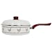 Quid 2011040 - Casseruola Linea Essential con Motivo Decorativo Gallina, in lamiera Smaltata, ø 24 cm