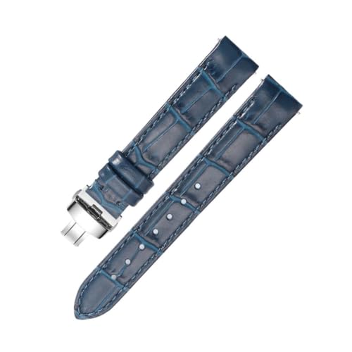 Bracelet en cuir de vache motif crocodile pour montre Cartier Santos Dumont