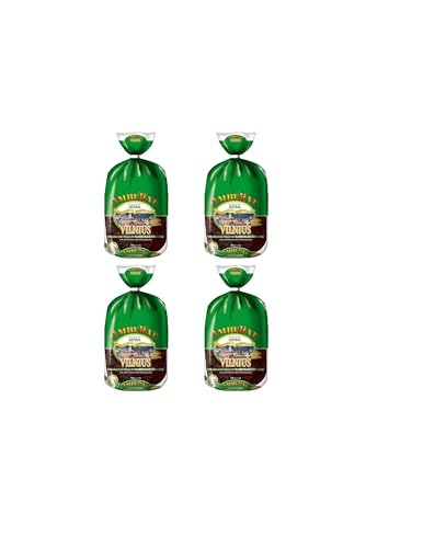 AmbeRye Vilnius Classic Black Rye Bread - All Natural Whole Grain Imported Rye Bread, 24.7 oz/700 g