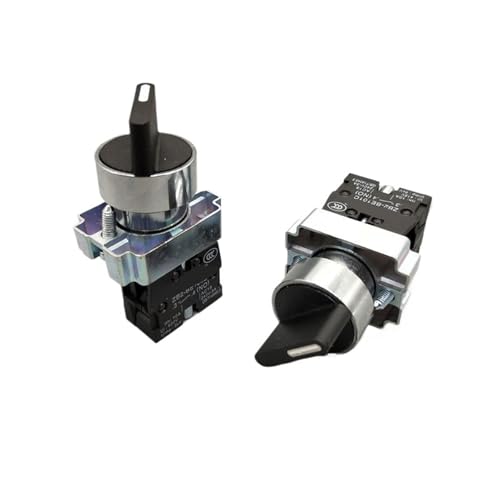 Selector giratorio XB2-BD33 de 3 posiciones para control estable de circuitos a 10A y 660V 2