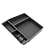 CDEFG Kompatibel mit Dacia Sandero 3/Stepway 3/Jogger 2022-2024 2025 Mittelkonsole Organizer Aufbewahrungsbox Center Console Organizer Tray Handschuhfach Sandero Stepway 3 Zubehör