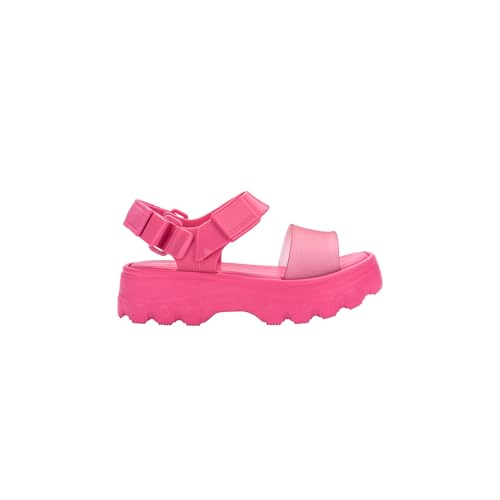 Image of mini melissa Kick Off Platform Sandals for Kids - Chunky Platform Jelly Sandals for Girls, Kids Summer Shoes, Girls Sandals