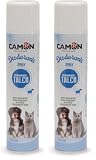 CAMON | Deodorante Spray al Talco per Cani e Gatti, 300ml, Elimina Cattivi Odori, Facile Applicazione (Confezione da 2)