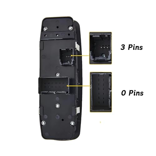 Interrupteur de vitre electrique Dodge Ram 1500 bouton commande lève vitre 68148895AA - 6