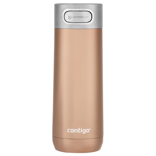 Copo Térmico Inox Rose Luxe Autoseal 473ml - Contigo