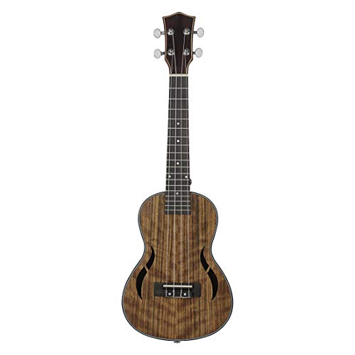 Camiesy Ukulélé ténor en bois de noyer 66 cm 18 frettes Guitare acoustique Ukelele acajou Manche Hawaï 4 cordes - Les Beatles, Paul McCartney, John Lennon, RIngo Starr, George Harrison Camiesy Ukulélé ténor en bois de noyer 66 cm 18 frettes Guitare acoustique Ukelele acajou Manche Hawaï 4 cordes – Image 5