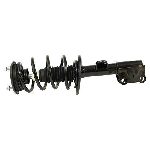 Image of TRQ Front Driver and Passenger Side Strut and Spring Assembly Set | For 13-19 Ford Flex 13-19 Lincoln MKT