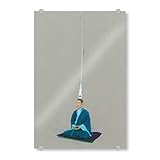 artboxONE Acrylglasbild 45x30 cm Reise Zazen Bild hinter 