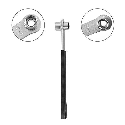 Bikehand Bike Bicycle Multi-Use 15Mm Pedal Wrench And 14Mm/15Mm Sockets Wrench #TOP2