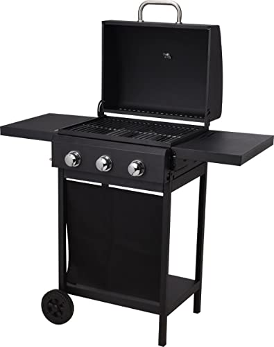 Barbacoa De Gas De 3 Fuegos