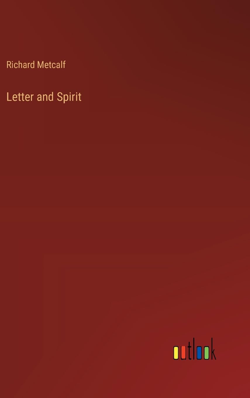 Letter and Spirit
