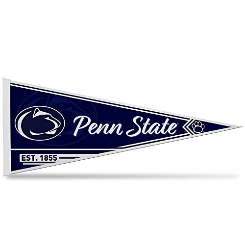 Rico Industries NCAA Penn State Nittany Lions - PSU Classic 12 x 30 Felt Wall Dcor Pennant - Great for Home/Bed Room/Man Cave Dcor