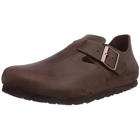 Birkenstock Mules London Fl Marron Cover